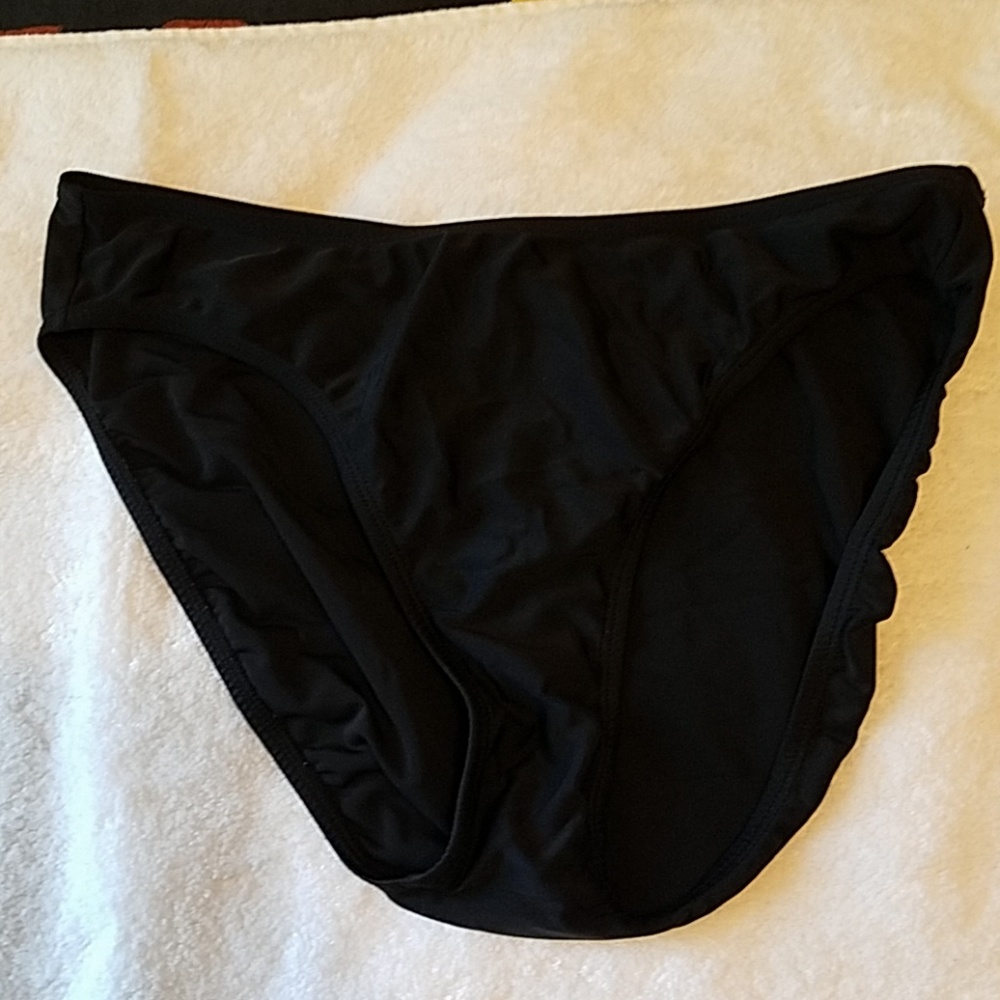 Classic Black Bikini Swim Bottom